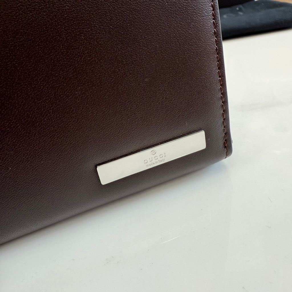 Gucci Brown Leather Wallet