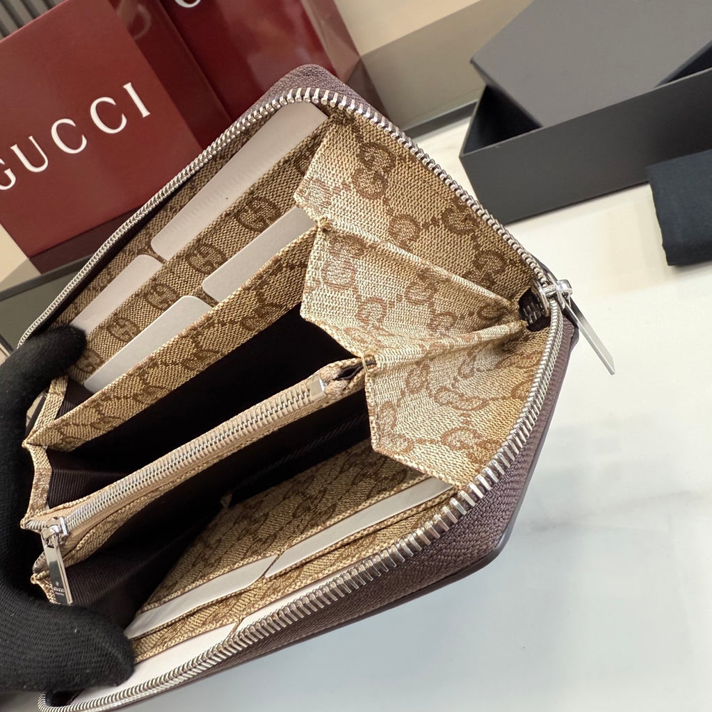 Gucci Brown Leather Wallet