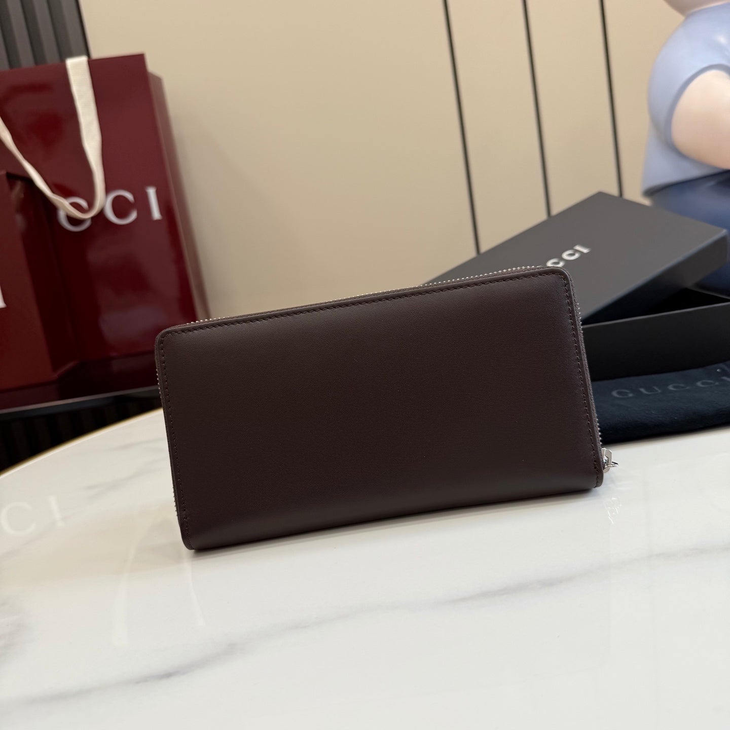 Gucci Brown Leather Wallet