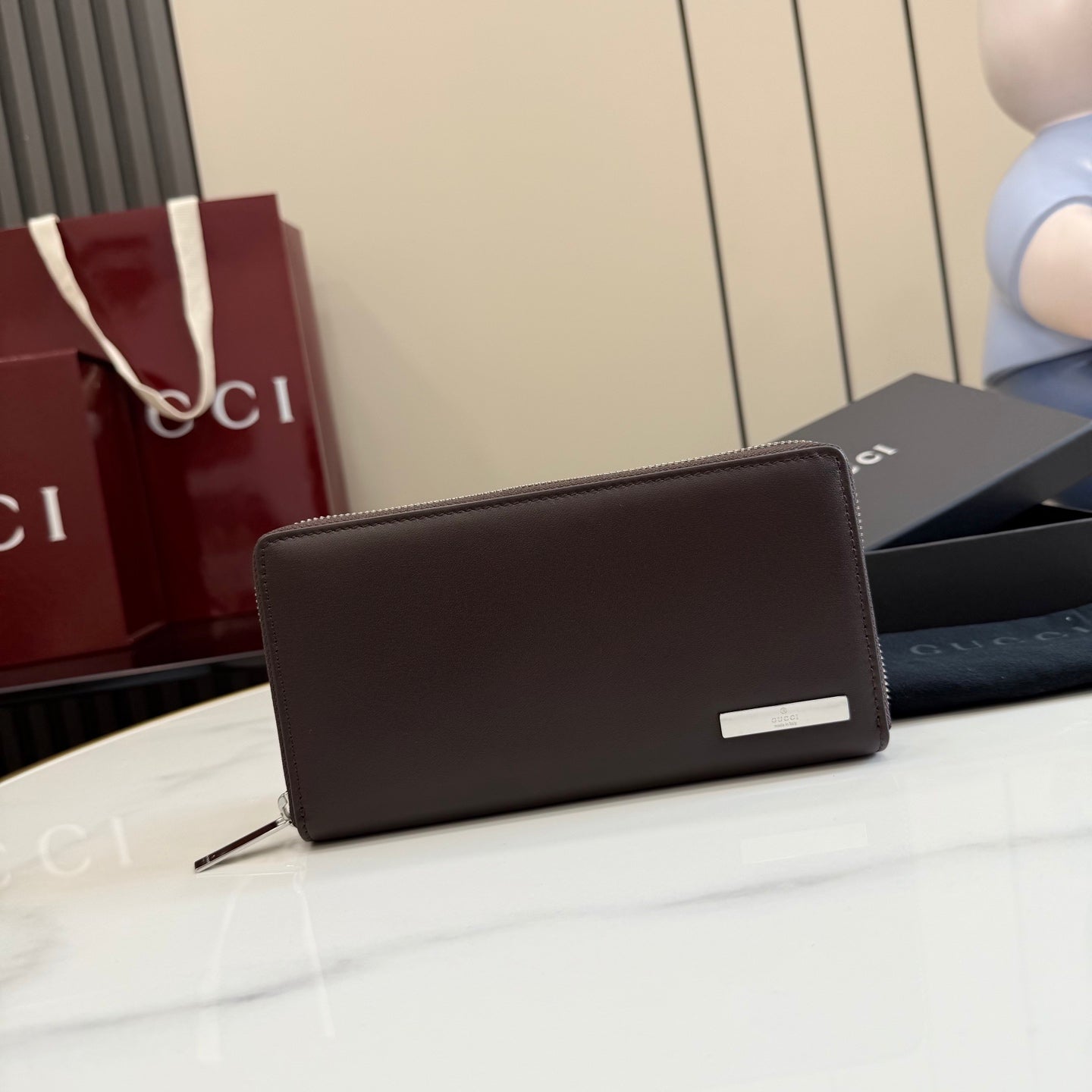 Gucci Brown Leather Wallet