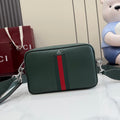 Gucci Green Leather Crossbody Bag