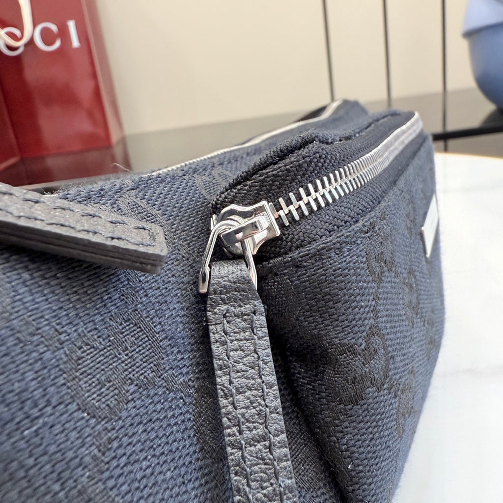 Gucci Black Leather Crossbody Bag