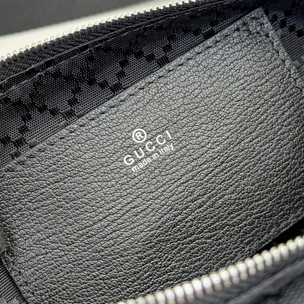 Gucci Black Leather Crossbody Bag