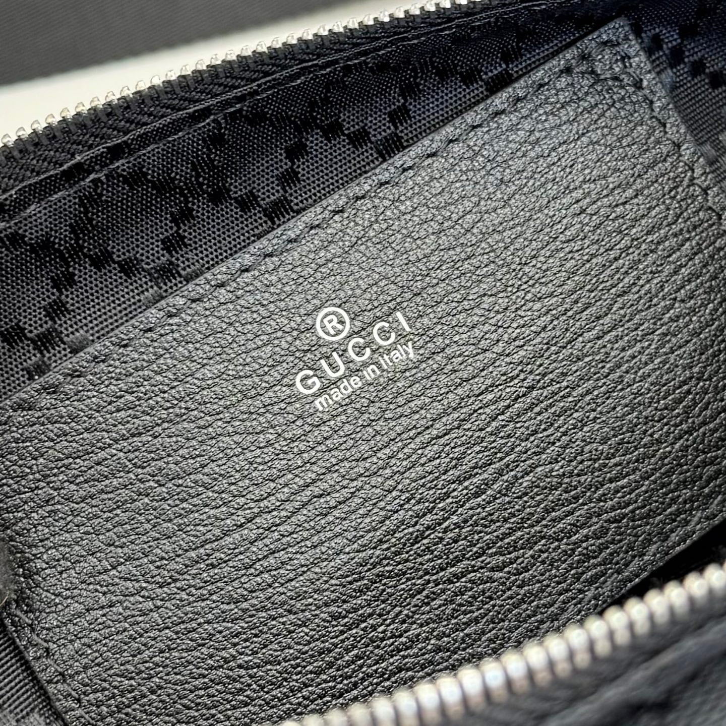 Gucci Black Leather Crossbody Bag