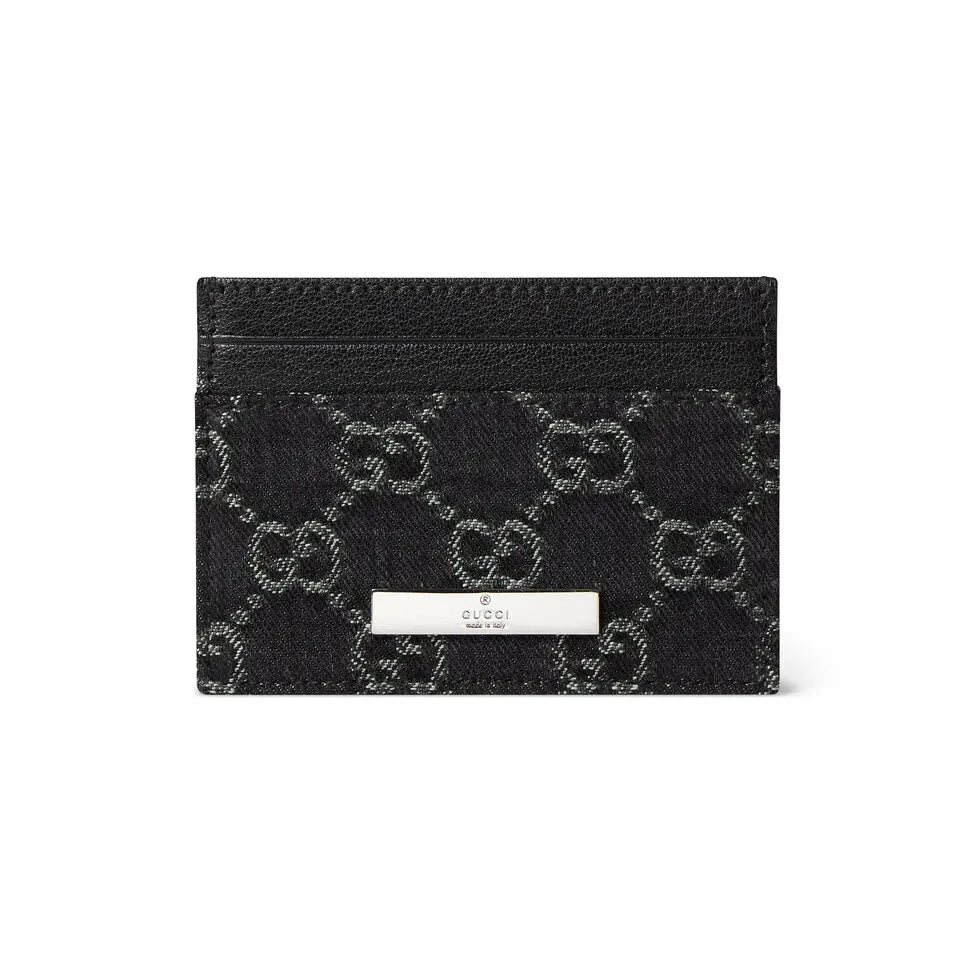 Gucci Black Nylon Card Holder