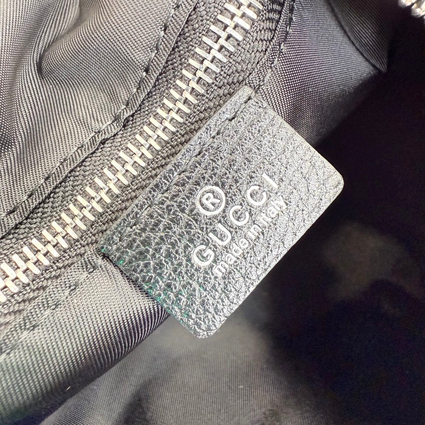 Gucci Black Nylon Bag